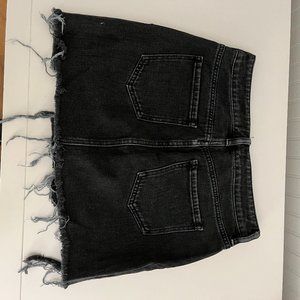 Pacsun black mini skirt